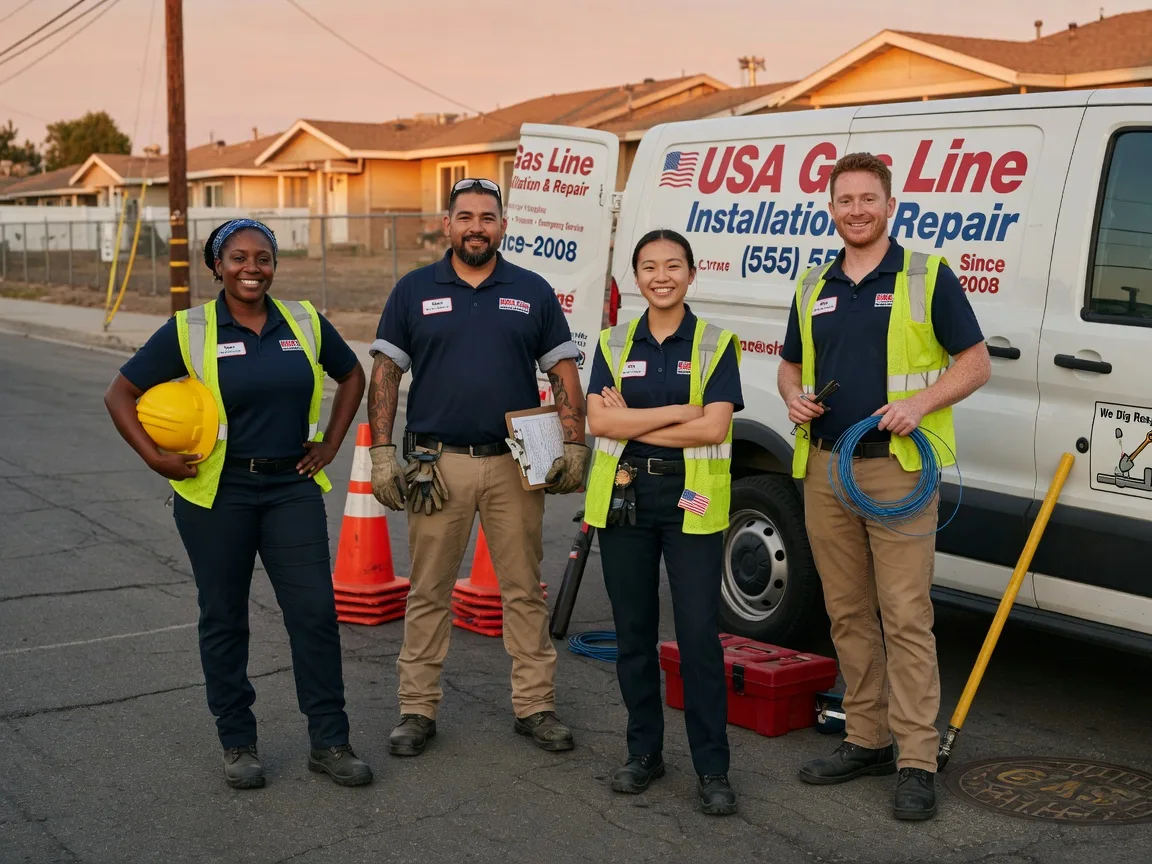 Gas Line Installation company in Manorville, PA